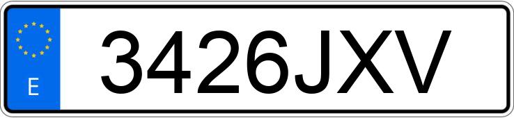 Numer rejestracyjny 3426JXV posiada HYUNDAI I10