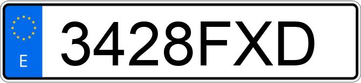 Numer rejestracyjny 3428FXD posiada BMW SERIE 3 Numer rejestracyjny 3428FXD posiada BMW SERIE 3