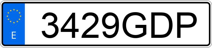 Numer rejestracyjny 3429GDP posiada MERCEDES VITO Numer rejestracyjny 3429GDP posiada MERCEDES VITO