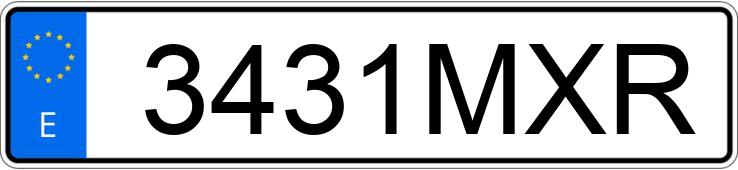 Numer rejestracyjny 3431MXR posiada VOLVO FH Numer rejestracyjny 3431MXR posiada VOLVO FH