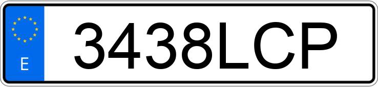 Numer rejestracyjny 3438LCP posiada AUDI A5 SPORTBACK Numer rejestracyjny 3438LCP posiada AUDI A5 SPORTBACK