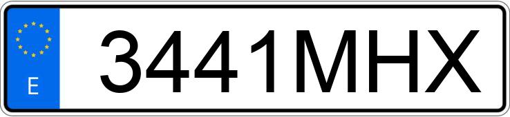 Numer rejestracyjny 3441MHX posiada SUZUKI BURGMAN 400