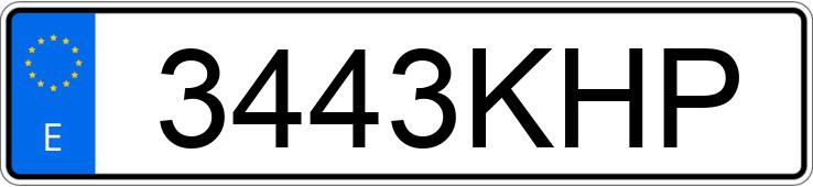 Numer rejestracyjny 3443KHP posiada AUDI Q3 Numer rejestracyjny 3443KHP posiada AUDI Q3