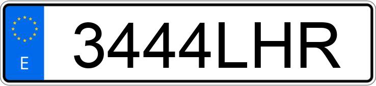 Numer rejestracyjny 3444LHR posiada DACIA SANDERO STEPWAY