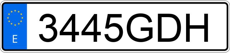 Numer rejestracyjny 3445GDH posiada KIA RIO Numer rejestracyjny 3445GDH posiada KIA RIO