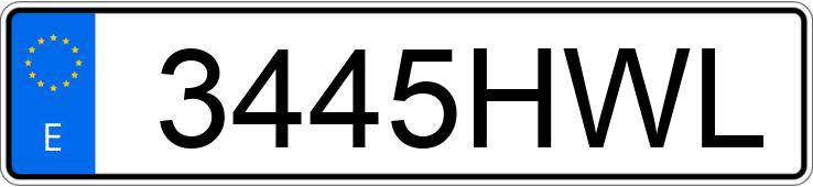 Numer rejestracyjny 3445HWL posiada PEUGEOT 5008 Numer rejestracyjny 3445HWL posiada PEUGEOT 5008