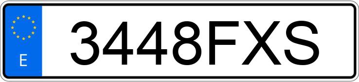 Numer rejestracyjny 3448FXS posiada TOYOTA LAND CRUISER Numer rejestracyjny 3448FXS posiada TOYOTA LAND CRUISER