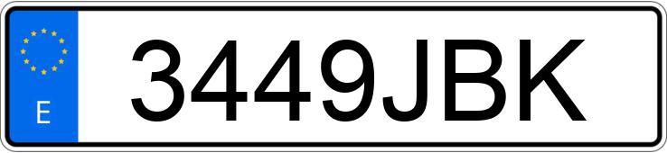 Numer rejestracyjny 3449JBK posiada OPEL ASTRA 1.6 CDTI 110 BUSINESS S/S