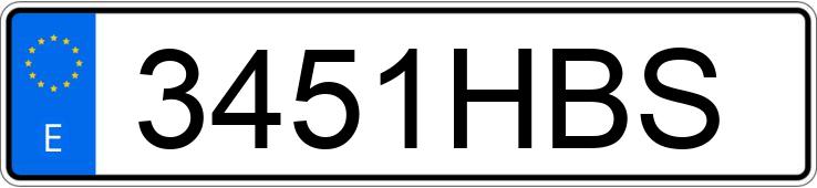 Numer rejestracyjny 3451HBS posiada SEAT LEON Numer rejestracyjny 3451HBS posiada SEAT LEON