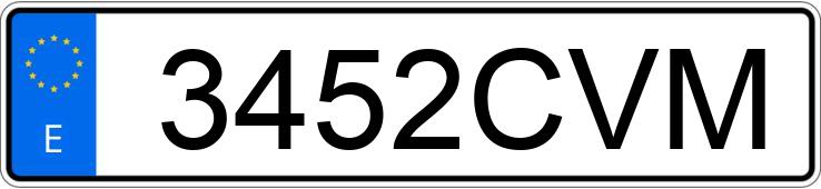 Pirat drogowy w pojeździe o numerach rejestracyjnych 3452CVM Pirat drogowy w pojeździe o numerach rejestracyjnych 3452CVM