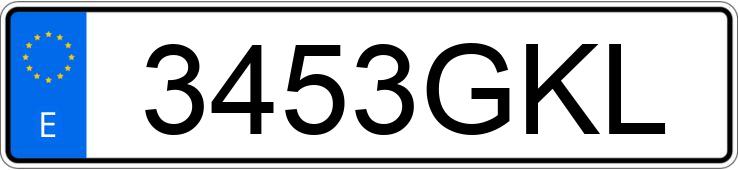 Numer rejestracyjny 3453GKL posiada AUDI A4 Numer rejestracyjny 3453GKL posiada AUDI A4