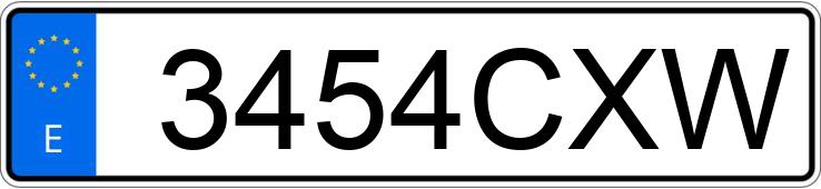 Numer rejestracyjny 3454CXW posiada MERCEDES VIANO Numer rejestracyjny 3454CXW posiada MERCEDES VIANO