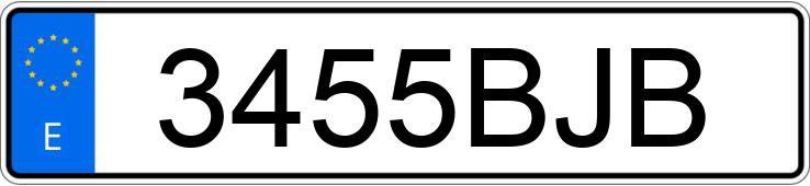 Numer rejestracyjny 3455BJB posiada BMW SERIE 5 Numer rejestracyjny 3455BJB posiada BMW SERIE 5