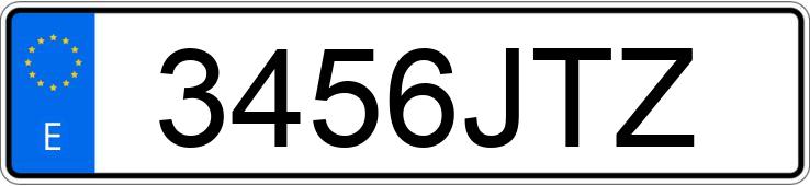 Numer rejestracyjny 3456JTZ posiada OPEL ADAM