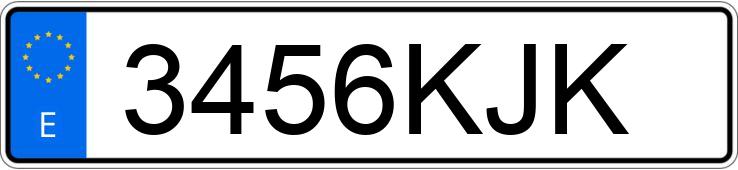 Numer rejestracyjny 3456KJK posiada DACIA SANDERO Numer rejestracyjny 3456KJK posiada DACIA SANDERO