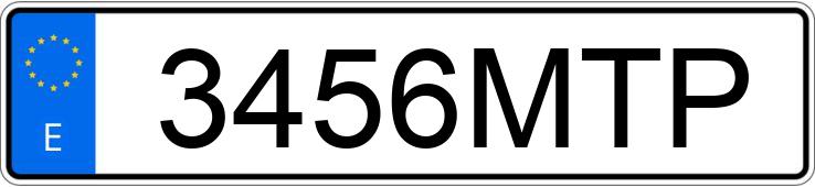 Numer rejestracyjny 3456MTP posiada BMW X3 Numer rejestracyjny 3456MTP posiada BMW X3