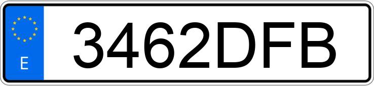 Numer rejestracyjny 3462DFB posiada BMW SERIE 3 Numer rejestracyjny 3462DFB posiada BMW SERIE 3