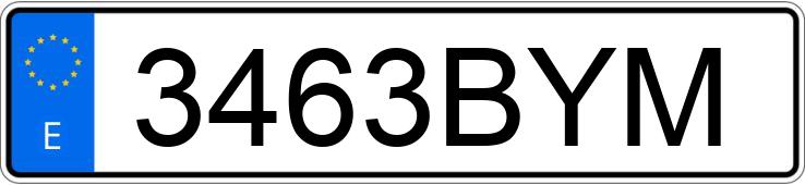 Numer rejestracyjny 3463BYM posiada MINI MINI Numer rejestracyjny 3463BYM posiada MINI MINI