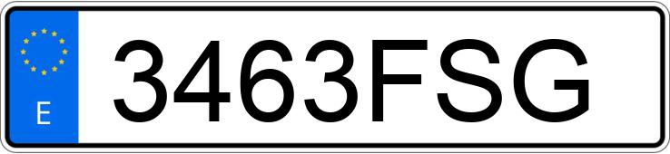 Numer rejestracyjny 3463FSG posiada FORD FOCUS Numer rejestracyjny 3463FSG posiada FORD FOCUS