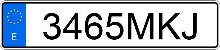 Numer rejestracyjny 3465MKJ posiada AUDI Q3 SPORTBACK Numer rejestracyjny 3465MKJ posiada AUDI Q3 SPORTBACK