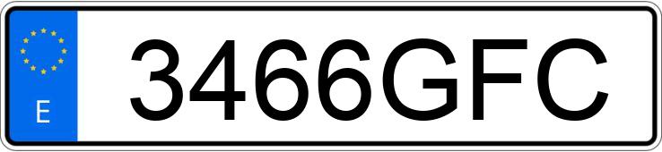 Numer rejestracyjny 3466GFC posiada SAAB 9-3 Numer rejestracyjny 3466GFC posiada SAAB 9-3