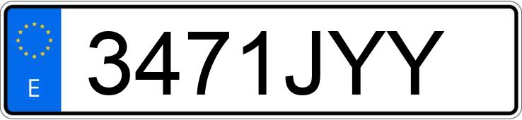 Numer rejestracyjny 3471JYY posiada PEUGEOT 208 Numer rejestracyjny 3471JYY posiada PEUGEOT 208