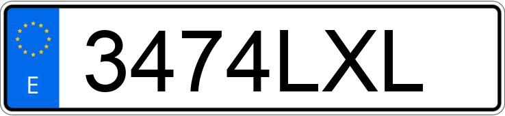 Numer rejestracyjny 3474LXL posiada FORD FOCUS Numer rejestracyjny 3474LXL posiada FORD FOCUS