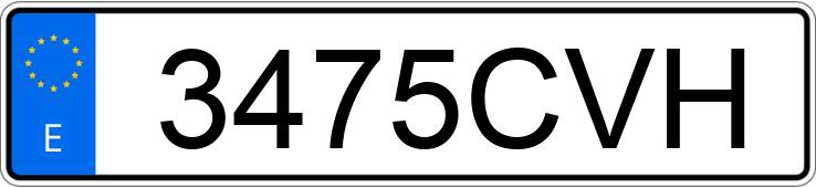 Numer rejestracyjny 3475CVH posiada VOLKSWAGEN BORA Numer rejestracyjny 3475CVH posiada VOLKSWAGEN BORA