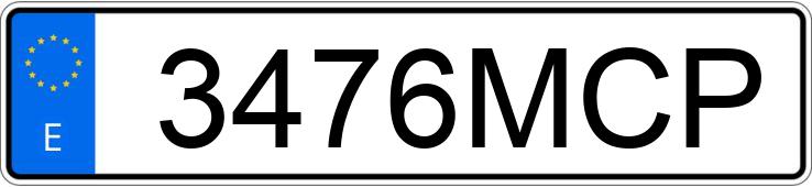 Numer rejestracyjny 3476MCP posiada KIA EV6 Numer rejestracyjny 3476MCP posiada KIA EV6