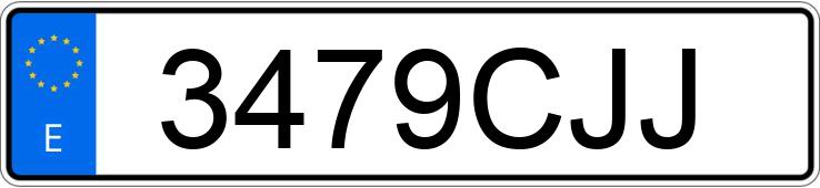 Numer rejestracyjny 3479CJJ posiada CITROEN BERLINGO Numer rejestracyjny 3479CJJ posiada CITROEN BERLINGO