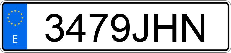 Numer rejestracyjny 3479JHN posiada LAND ROVER RANGE ROVER EVOQUE Numer rejestracyjny 3479JHN posiada LAND ROVER RANGE ROVER EVOQUE