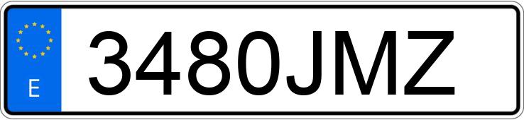 Numer rejestracyjny 3480JMZ posiada SEAT LEON Numer rejestracyjny 3480JMZ posiada SEAT LEON