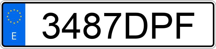 Numer rejestracyjny 3487DPF posiada MERCEDES A (168-169) Numer rejestracyjny 3487DPF posiada MERCEDES A (168-169)