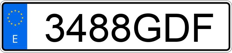 Numer rejestracyjny 3488GDF posiada BMW SERIE 3 Numer rejestracyjny 3488GDF posiada BMW SERIE 3