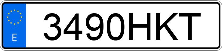 Numer rejestracyjny 3490HKT posiada MERCEDES A (168-169) Numer rejestracyjny 3490HKT posiada MERCEDES A (168-169)