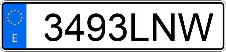 Numer rejestracyjny 3493LNW posiada KTM EXC 250 Numer rejestracyjny 3493LNW posiada KTM EXC 250