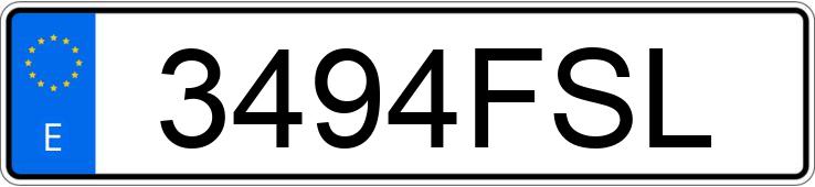 Numer rejestracyjny 3494FSL posiada MERCEDES M (163-164) Numer rejestracyjny 3494FSL posiada MERCEDES M (163-164)