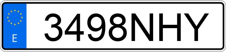 Numer rejestracyjny 3498NHY posiada RENAULT AUSTRAL Numer rejestracyjny 3498NHY posiada RENAULT AUSTRAL