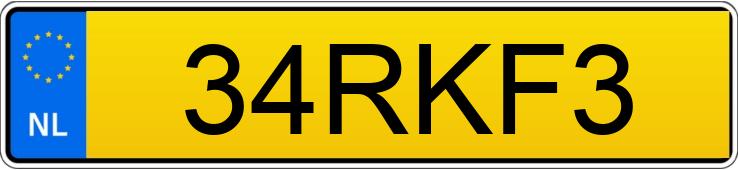 Numer rejestracyjny 34RKF3 posiada CITROEN DS3