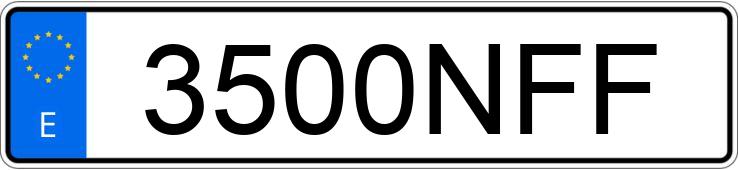 Numer rejestracyjny 3500NFF posiada VOGE SR1 ADV Numer rejestracyjny 3500NFF posiada VOGE SR1 ADV