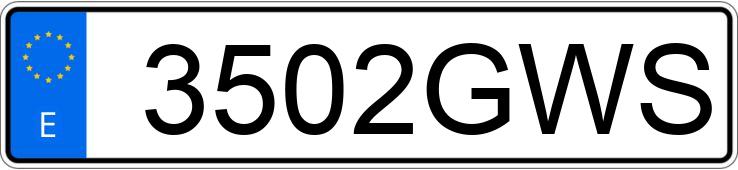 Numer rejestracyjny 3502GWS posiada SSANGYONG/KGM REXTON Numer rejestracyjny 3502GWS posiada SSANGYONG/KGM REXTON