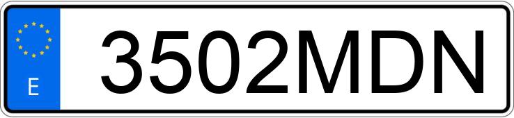 Numer rejestracyjny 3502MDN posiada MERCEDES V (638-639-447) Numer rejestracyjny 3502MDN posiada MERCEDES V (638-639-447)