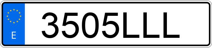 Numer rejestracyjny 3505LLL posiada PEUGEOT 2008