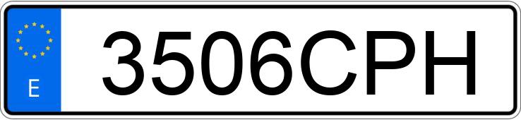 Numer rejestracyjny 3506CPH posiada VOLKSWAGEN SHARAN Numer rejestracyjny 3506CPH posiada VOLKSWAGEN SHARAN