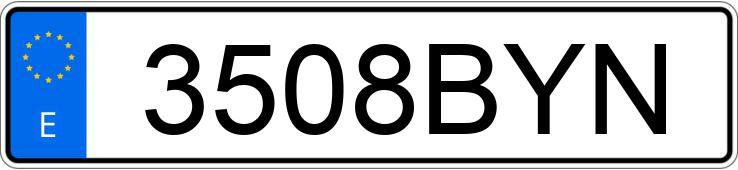 Numer rejestracyjny 3508BYN posiada OPEL ZAFIRA Numer rejestracyjny 3508BYN posiada OPEL ZAFIRA