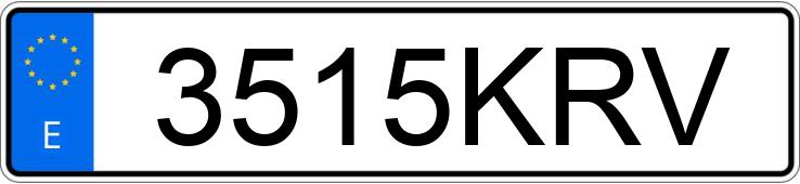 Numer rejestracyjny 3515KRV posiada FIAT DUCATO 35 2.3 130 FGN L TA