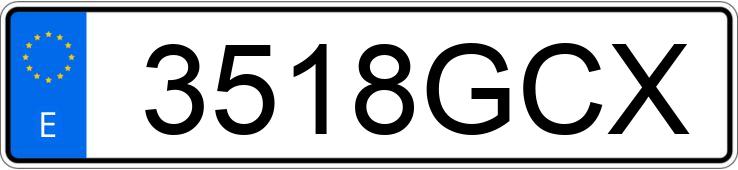 Numer rejestracyjny 3518GCX posiada PEUGEOT 807 Numer rejestracyjny 3518GCX posiada PEUGEOT 807