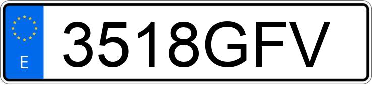 Numer rejestracyjny 3518GFV posiada NISSAN QASHQAI Numer rejestracyjny 3518GFV posiada NISSAN QASHQAI