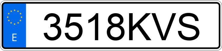 Numer rejestracyjny 3518KVS posiada HYUNDAI IONIQ Numer rejestracyjny 3518KVS posiada HYUNDAI IONIQ