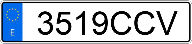 Numer rejestracyjny 3519CCV posiada VOLKSWAGEN GOLF Numer rejestracyjny 3519CCV posiada VOLKSWAGEN GOLF